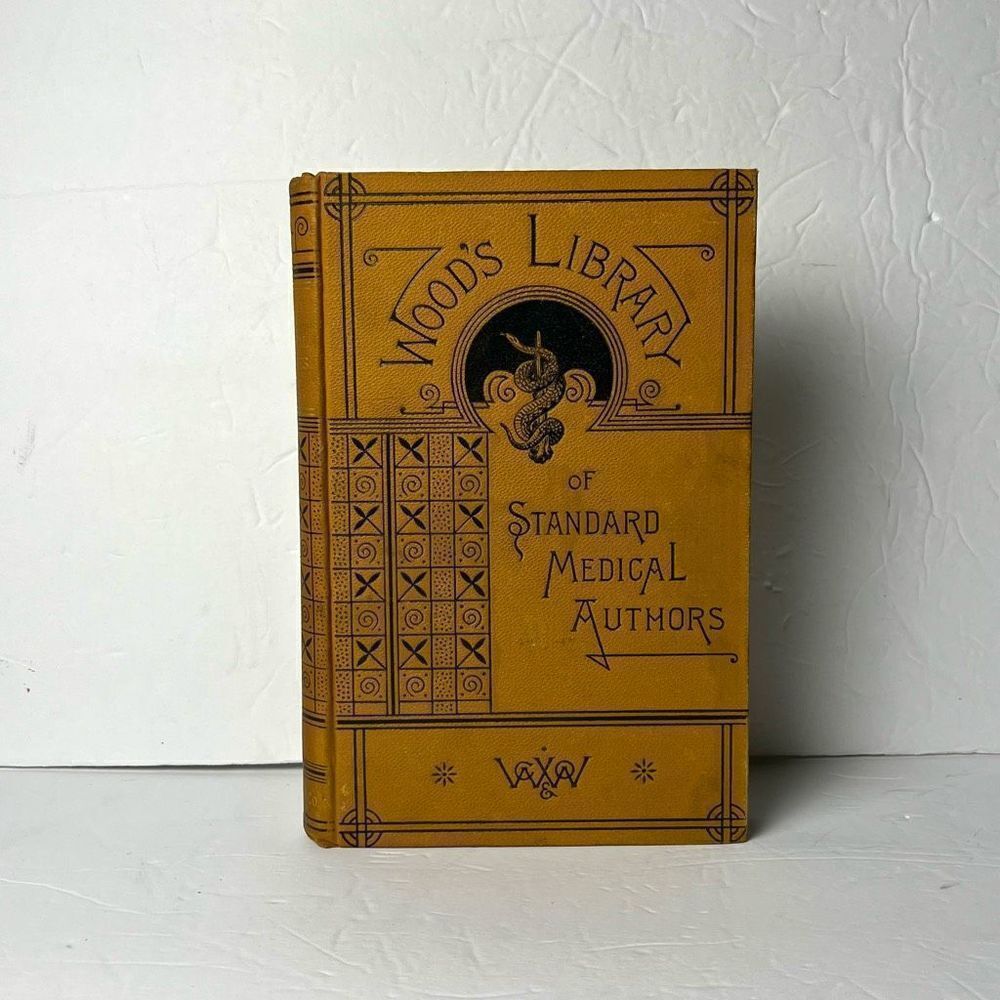Wood’s Library of Standard Medical Authors Malaria and Malarial Diseases 1884 Ge